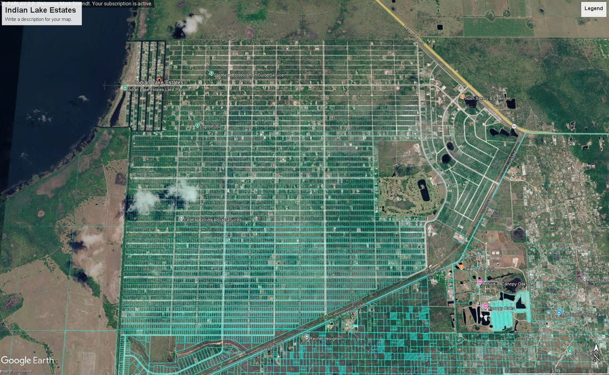Indian Lake Estates — Gravel Road
