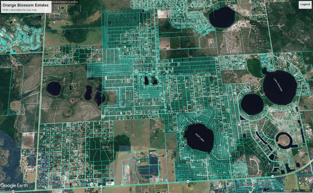 Orange Blossom Estates — Dirt Road