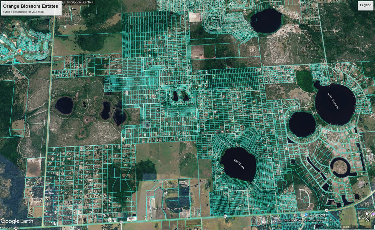 Orange Blossom Estates — Dirt Road
