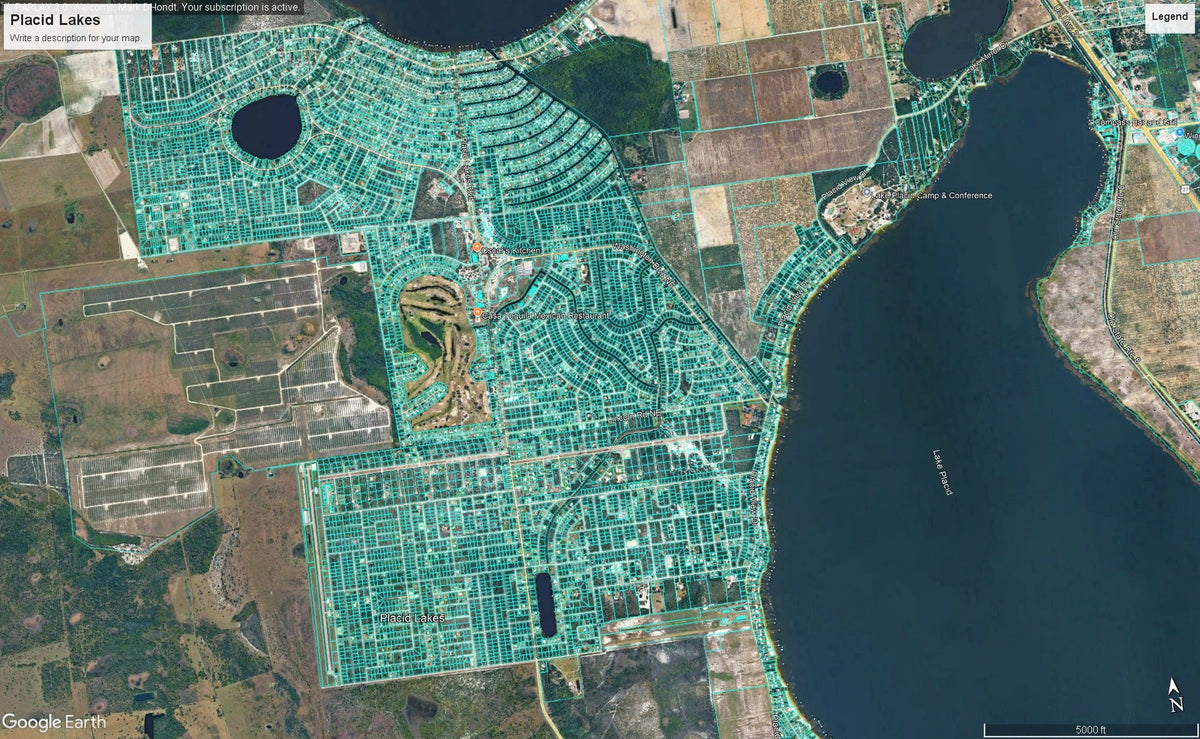 Placid Lakes — Gravel Road